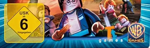 LEGO Harry Potter: Years 1-4, the USK square on its front
