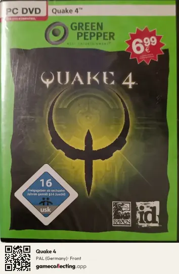 Quake 4 Computer, Germany box front