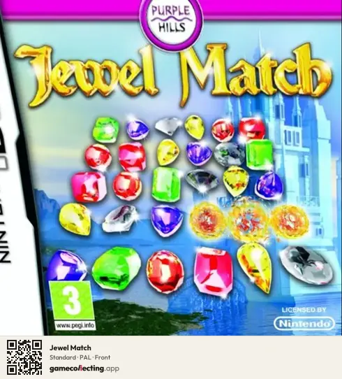 Jewel Match Nintendo DS, PAL box front
