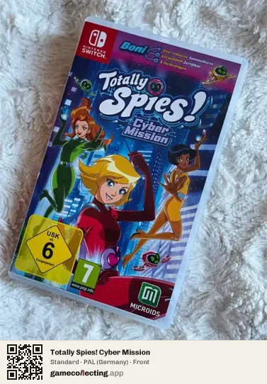 Totally Spies! Cyber Mission Nintendo Switch, Germany box front