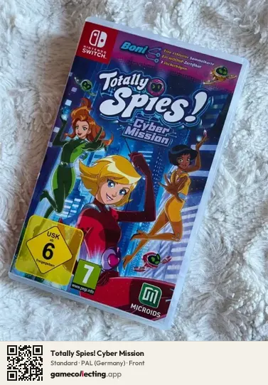 Totally Spies! Cyber Mission Nintendo Switch, Germany box front
