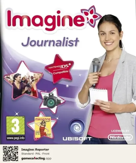 Imagine: Reporter Nintendo DS, PAL box front