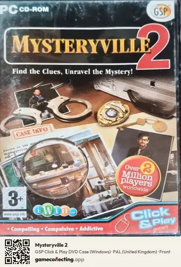 Mysteryville 2 Computer, United Kingdom box front