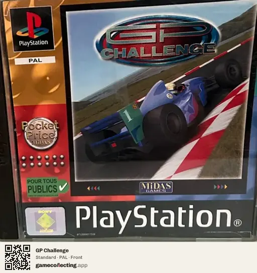 GP Challenge PlayStation, PAL box front