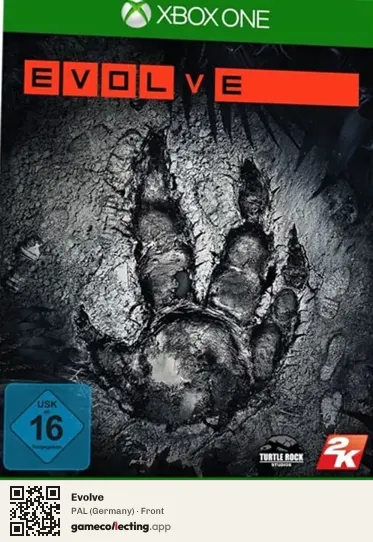 Evolve Xbox One, Germany box front
