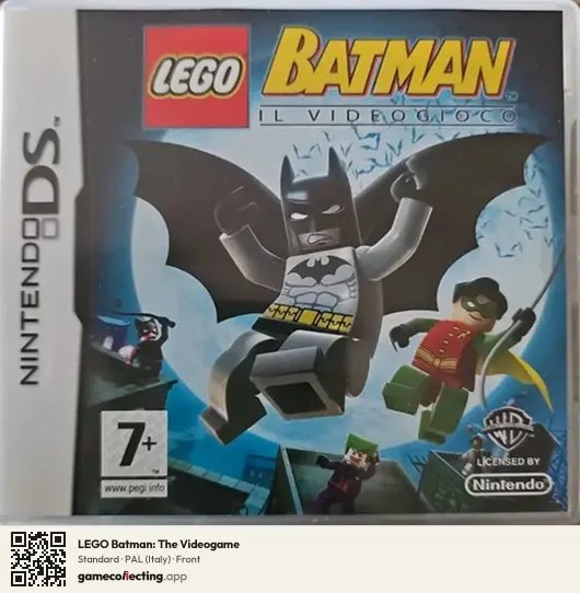 LEGO Batman: The Videogame Nintendo DS, Italy box front