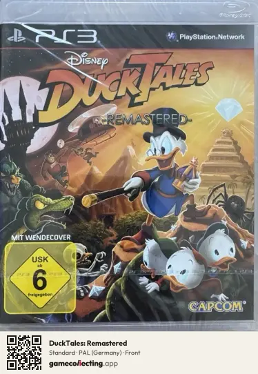 DuckTales: Remastered PlayStation 3, Germany box front
