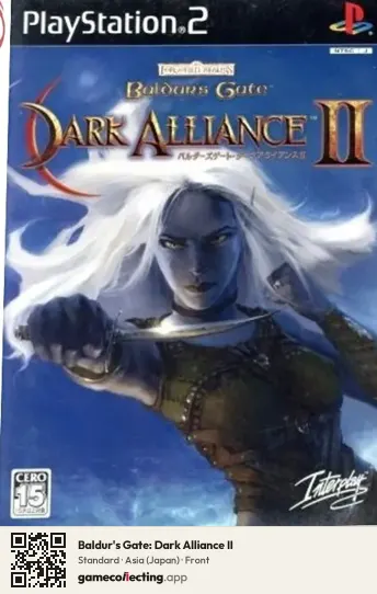 Baldur's Gate: Dark Alliance II PlayStation 2, Asia box front