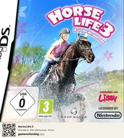 Horse Life 3 Nintendo DS, Germany box front