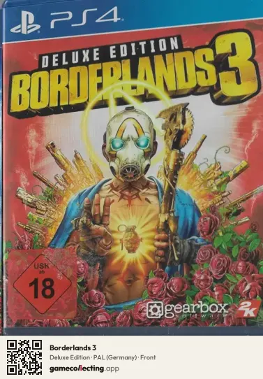 Borderlands 3 PlayStation 4, Germany box front