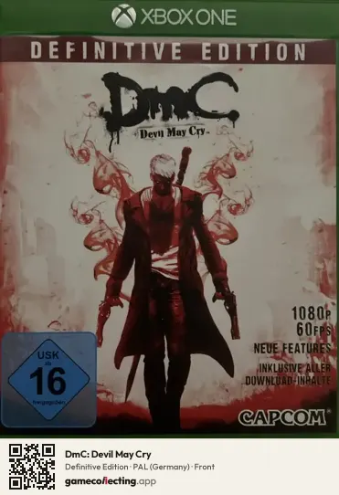 DmC: Devil May Cry Xbox One, Germany box front