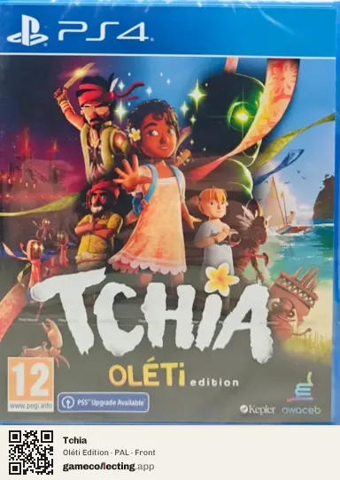 Tchia PlayStation 4, PAL box front