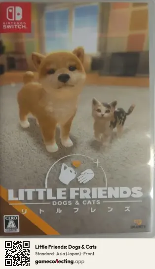 Little Friends: Dogs & Cats Nintendo Switch, Asia box front