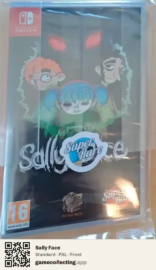 Sally Face Nintendo Switch, PAL box front