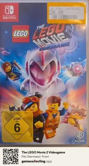 The LEGO Movie 2 Videogame Nintendo Switch, Germany box front