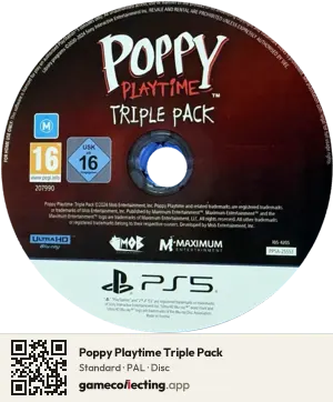 Poppy Playtime Triple Pack PlayStation 5, PAL disc