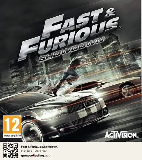 Fast & Furious: Showdown Nintendo 3DS, PAL box front