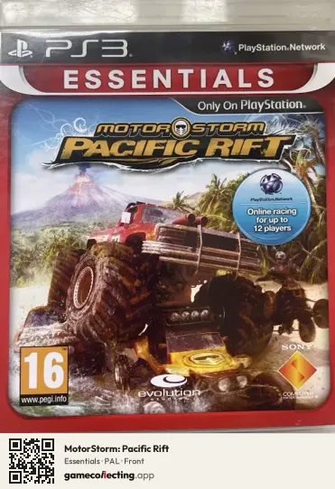 MotorStorm: Pacific Rift PlayStation 3, PAL box front
