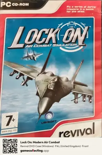 Lock On: Modern Air Combat Computer, United Kingdom box front