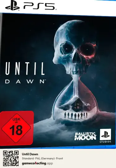 Until Dawn PlayStation 5, Germany box front