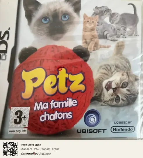 Petz Catz Clan Nintendo DS, France box front