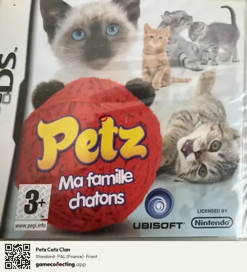 Petz Catz Clan Nintendo DS, France box front