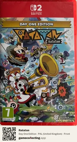 Ratatan Nintendo Switch 2, United Kingdom box front