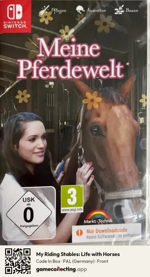 My Riding Stables: Life with Horses Nintendo Switch, Germany box front