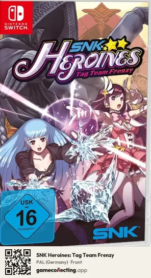 SNK Heroines: Tag Team Frenzy Nintendo Switch, Germany box front