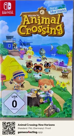 Animal Crossing: New Horizons Nintendo Switch, Germany box front