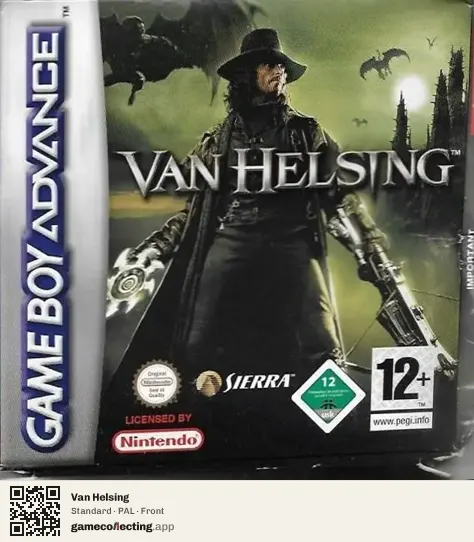 Van Helsing Game Boy Advance, PAL box front