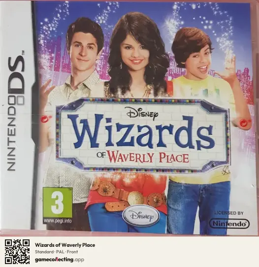 Wizards of Waverly Place Nintendo DS, PAL box front