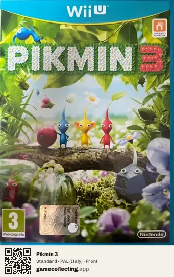 Pikmin 3 Nintendo Wii U, Italy box front