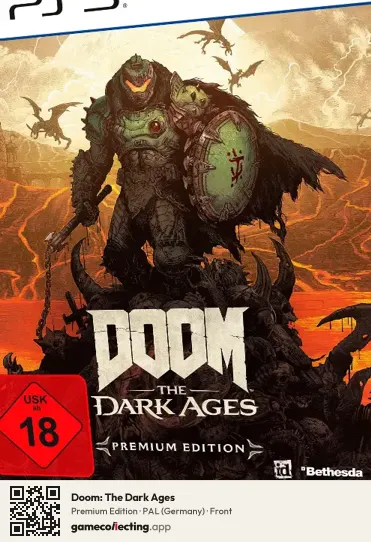 Doom: The Dark Ages PlayStation 5, Germany box front
