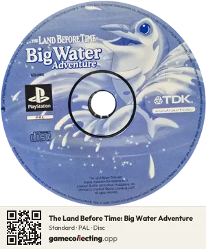 The Land Before Time: Big Water Adventure PlayStation, PAL disc