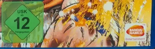 Dragon Ball FighterZ, the USK square on its front