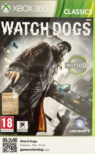 Watch Dogs Xbox 360, PAL box front