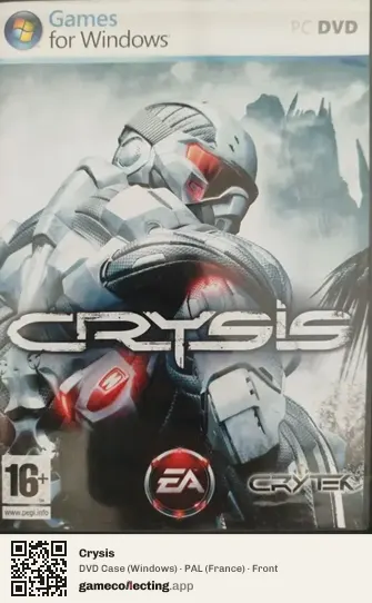 Crysis Computer, France box front