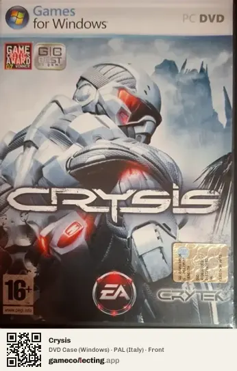 Crysis Computer, Italy box front