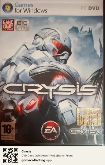 Crysis Computer, Italy box front