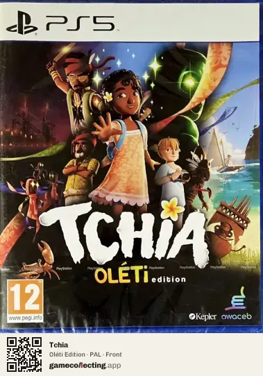 Tchia PlayStation 5, PAL box front