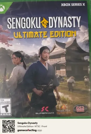 Sengoku Dynasty Xbox Series X, NTSC box front