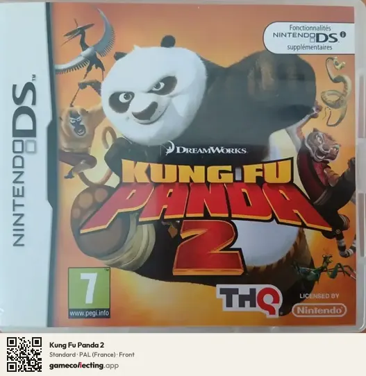 Kung Fu Panda 2 Nintendo DS, France box front