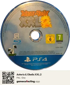 Asterix & Obelix XXL 2 PlayStation 4, PAL disc