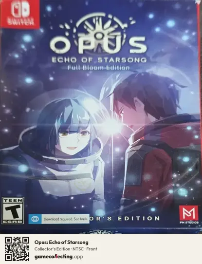 Opus: Echo of Starsong Nintendo Switch, NTSC box front