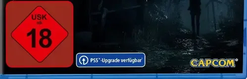 Resident Evil 4 (2023), the USK square on its front