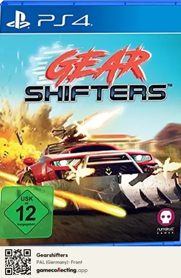 Gearshifters PlayStation 4, Germany box front