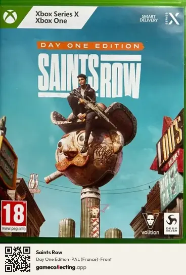 Saints Row Xbox Series X, France box front