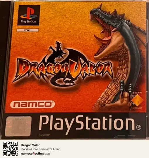 Dragon Valor PlayStation, Germany box front