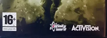 Call of Duty 4: Modern Warfare, the PEGI square on its front